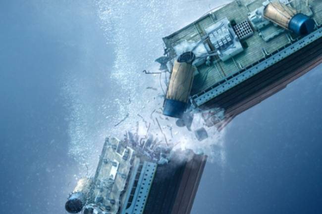 Мог ли «Титаник» разломиться не на две, а на три части?