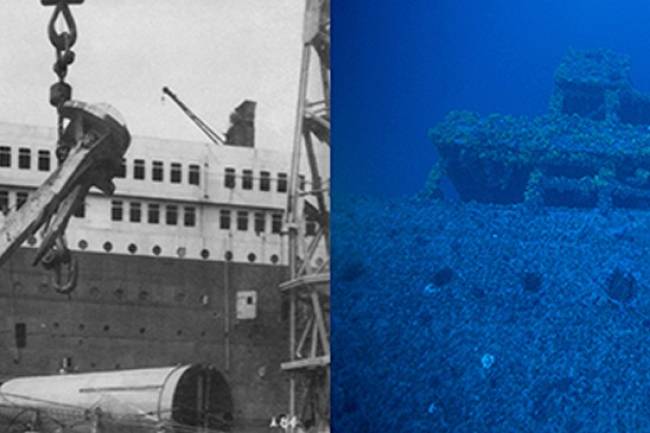 «Британник»: 100 лет под водой