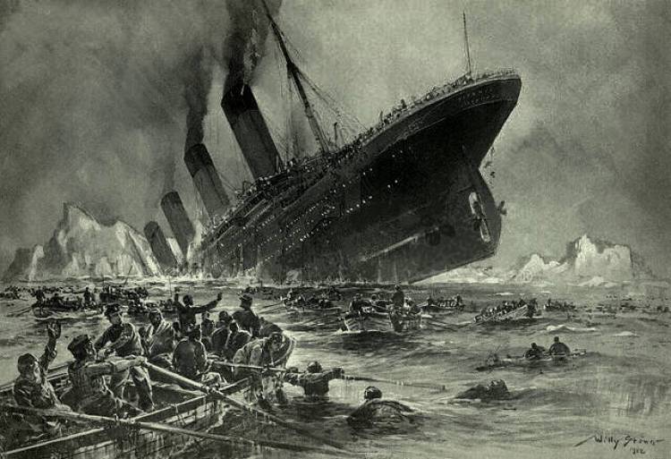 Крушение Титаника - Погибшее судно