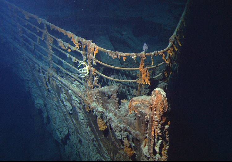Крушение Титаника - Обломки