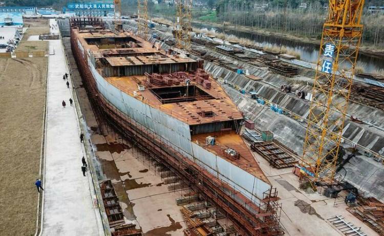 Коронавирус коронавирусом, а «Титаник» по расписанию: в Китае продолжается строительство «Копии Титаника»