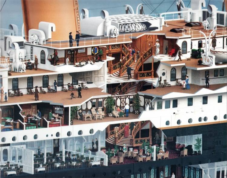 Был ли «Титаник» самым богатым и роскошным лайнером?