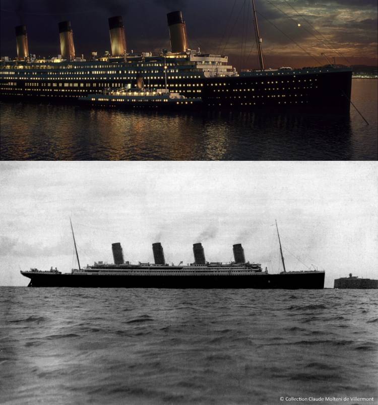 «Титаник» в Шербуре: один кадр – три киноляпа