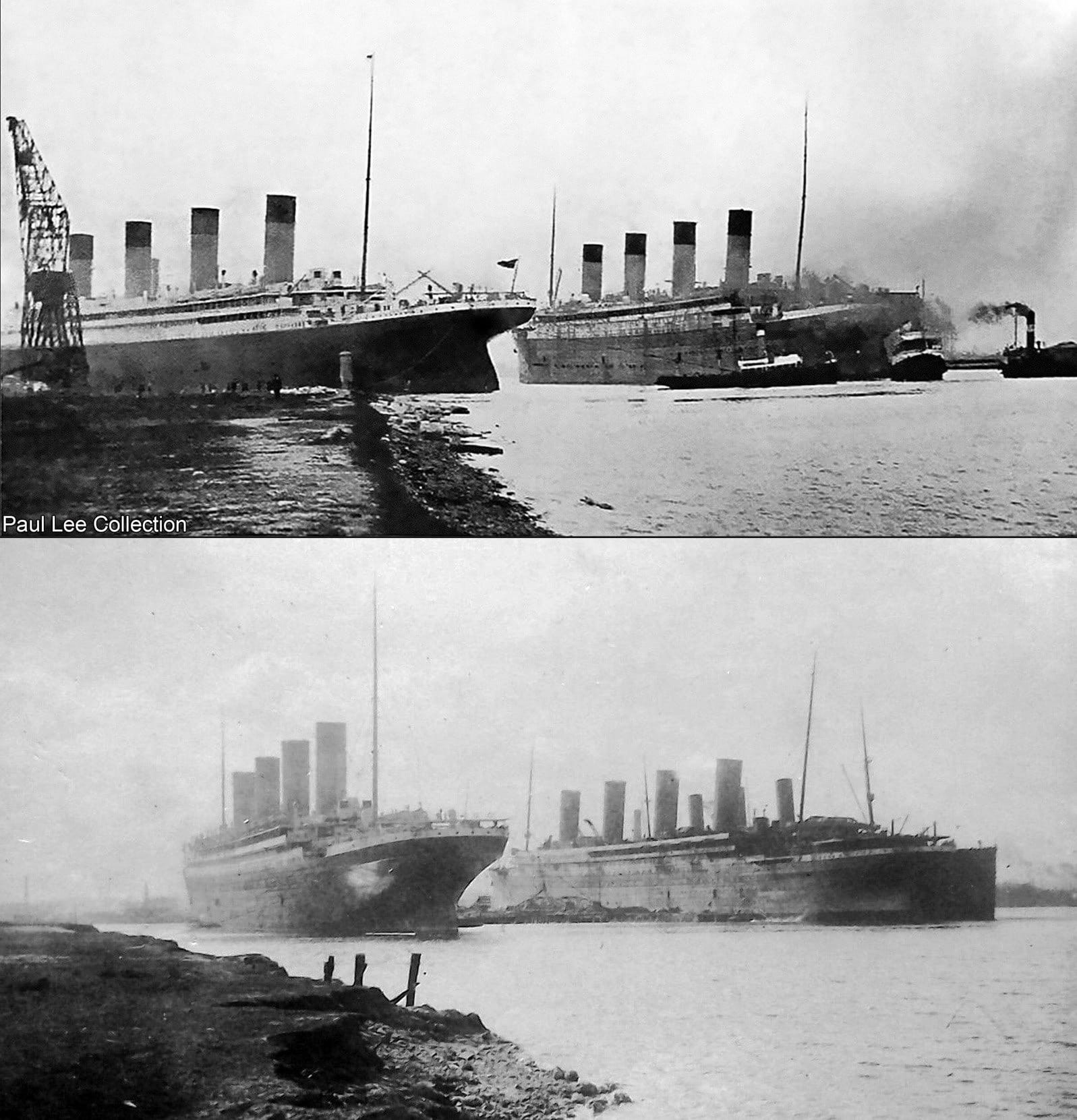 Потонул Титаник или Олимпик