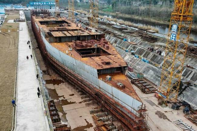 Коронавирус коронавирусом, а «Титаник» по расписанию: в Китае продолжается строительство «Копии Титаника»